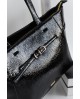 Bolso shopper Noco charol negro hebillas con referencia NOC-2525611N y un precio de 56,40 € de la sección Bolsos de mujer