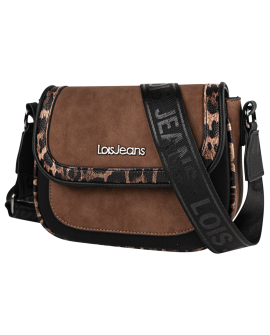 Bolso bandolera pequeño Lois Erie marrón con referencia ARS - 327885 y un precio de 42,85 € de la sección Bolsos de mujer