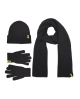 Conjunto gorro, bufanda y guantes Lois negro con referencia ARS - 615301 y un precio de 44,95 € de la sección Pañuelos y gor...