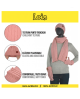 Conjunto gorro, bufanda y guantes Lois rosa palo con referencia ARS - 615302 y un precio de 44,95 € de la sección Colección L...