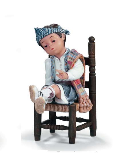 Tomando un respiro – Figura fallero Nadal Creaciones