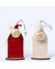 Colgantes casitas navideñas con Papá Noel en fieltro con referencia MOP-NW68 y un precio de 1,60 € de la sección Regalos y ob...