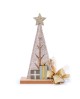 Árbol navideño en fieltro con base de madera y regalos con referencia MOP-NA158 y un precio de 4,60 € de la sección Regalos y...