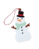 Colgantes muñeco de nieve en fieltro – Pack 12 unidades con referencia MOP-NE21 y un precio de 14,20 € de la sección Regalos ...