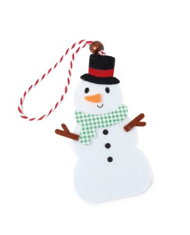 Colgantes muñeco de nieve en fieltro – Pack 12 unidades con referencia MOP-NE21 y un precio de 14,20 € de la sección Regalos ...