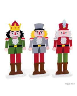 Pack 3 cascanueces de fieltro decorativos – 44 cm con referencia MOP-NG88 y un precio de 16,20 € de la sección Regalos y obje...