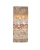 Foulard marrón con estampado vegetal abstracto con referencia TAN-03621930 y un precio de 13,50 € de la sección Pañuelos y go...