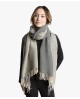 Pashmina reversible verde suave con efecto crinkle y flecos con referencia TAN-3621939 y un precio de 27,10 € de la sección P...