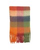 Bufanda multicolor de cuadros con flecos largos con referencia TAN-03621954 y un precio de 20,30 € de la sección Pañuelos y g...