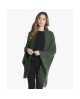 Chaleco tejido verde oscuro con bolsillos y flecos con referencia TAN-03622002/1 y un precio de 36,10 € de la sección Pañuelo...