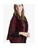 Chaleco granate en punto canalé con cuello de pelo sintético con referencia TAN-03622003/1 y un precio de 36,10 € de la secci...