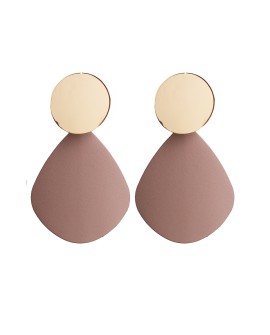 Pendientes articulados en dos piezas – Dorado/Mocca y Dorado/Turquesa con referencia TAN-06284963/1 y un precio de 5,60 € de ...