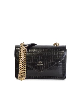 Bolsito cocodrilo negro con cadena dorada con referencia TAN-05060047 y un precio de 37,50 € de la sección Bolsos de mujer
