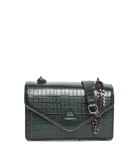 Bolsito cocodrilo verde con cadena dorada con referencia TAN-05060047/1 y un precio de 37,50 € de la sección Bolsos de mujer