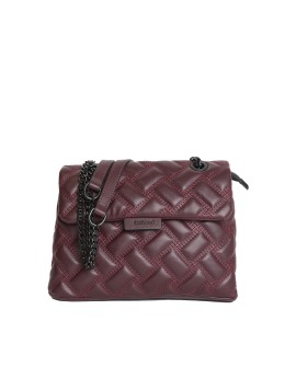 Bolso acolchado burdeos con cadena negra con referencia TAN.05060046/2 y un precio de 38,40 € de la sección Bolsos de mujer