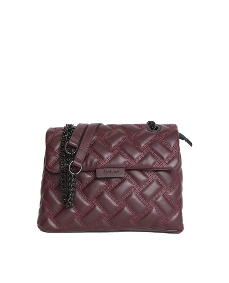 Bolso acolchado burdeos con cadena negra con referencia TAN.05060046/2 y un precio de 38,40 € de la sección Bolsos de mujer
