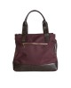 Bolso shopping mediano burdeos con asas y bandolera con referencia TAN-05060041/1 y un precio de 49,65 € de la sección Bolsos...