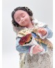 Fallerita con mantilla – Figura de ofrenda Nadal
