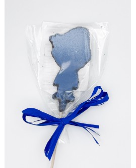 Piruleta de chocolate Fallera Kiko