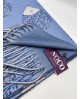 Pashmina erizos azul – Noco Complementos con referencia NOC-P25233 A y un precio de 21,50 € de la sección Pañuelos y gorros d...