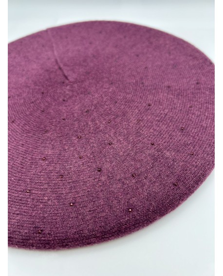 Boina joya de lana burdeos – Noco Complementos con referencia NOC-G25209 B y un precio de 21,70 € de la sección Pañuelos y go...