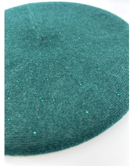 Boina joya de lana verde – Noco Complementos con referencia NOC-G25209 V y un precio de 21,70 € de la sección Pañuelos y gorr...