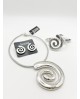 Gargantilla espiral plateada Touche con referencia TOU-espiral p y un precio de 27,00 € de la sección bisutería mujer