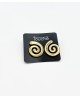 Pendientes espiral dorados Touche con referencia TOU-pend. espiral o y un precio de 16,50 € de la sección bisutería mujer