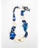 Collar largo azul y dorado mate Touche con referencia TOU-collar azulón y un precio de 35,00 € de la sección bisutería mujer