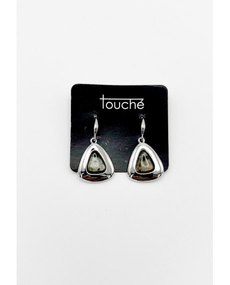 Pendientes plateados con piezas nacaradas – Touche con referencia TOU- pend. nacarada y un precio de 16,50 € de la sección bi...