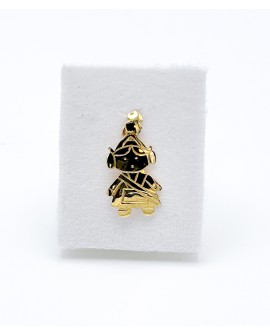 Colgante fallerita dorado
