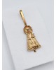 Sujeta fajín dorado con Virgen de los Desamparados – Complemento fallero para hombre con referencia CAR - sujeta fajín vir. o...