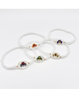 Pulsera de perlas con nácar grabada. con referencia FAL-Pulsera PN y un precio de 2,90 € de la sección regalos para comisione...