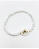 Pulsera de perlas con nácar grabada. con referencia FAL-Pulsera PN y un precio de 2,90 € de la sección regalos para comisione...