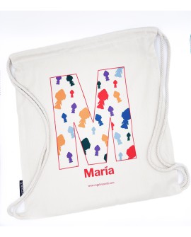 Mochila saco fallera personalizable algodón– Regalos para comisiones con referencia PAR-mochila pers. nueva TA y un precio de...