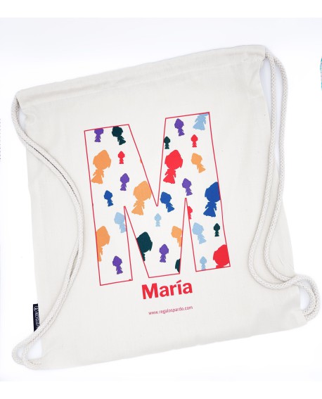 Mochila saco fallera personalizable algodón– Regalos para comisiones con referencia PAR-mochila pers. nueva TA y un precio de...