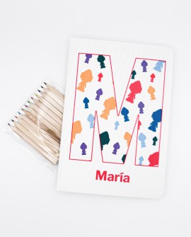 Libreta fallera personalizable con lápices – Regalo para faller@s con referencia PAR-libreta in fallera y un precio de 3,55 €...