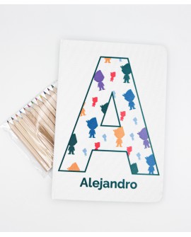 Libreta fallera personalizable con lápices – Regalo para faller@s con referencia PAR-libreta in fallera y un precio de 3,55 €...