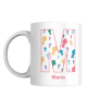Taza fallera personalizable de cerámica – Regalos falleros