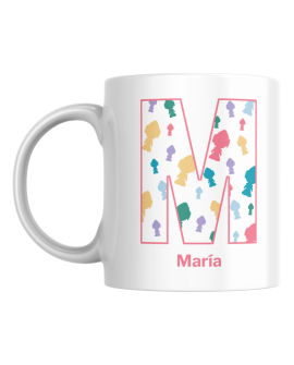 Taza fallera personalizable de cerámica – Regalos falleros