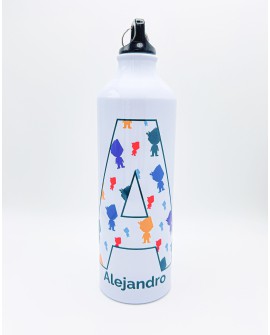 Botella fallera personalizable 800 ml – Regalos falleros