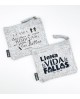 Monedero fallero gris – La vida está llena de cosas bonitas con referencia PAR- mon fieltro la vida y un precio de 1,90 € de ...