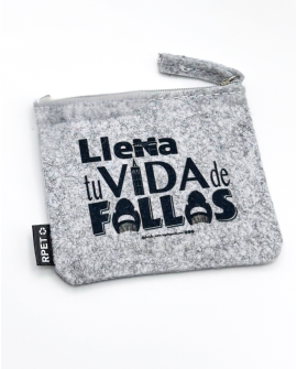 Monedero fallero gris – Llena tu vida de Fallas con referencia PAR- mon fieltro llena y un precio de 1,90 € de la sección reg...
