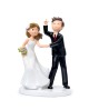 Figura de tarta novios divertidos resina moderna con referencia MOP-Y107 y un precio de 21,50 € de la sección figura de tarta...