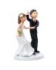 Figura de tarta novios divertidos resina moderna con referencia MOP-Y107 y un precio de 21,50 € de la sección figura de tarta...