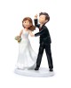 Figura de tarta novios divertidos resina moderna con referencia MOP-Y107 y un precio de 21,50 € de la sección figura de tarta...
