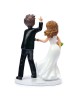 Figura de tarta novios divertidos resina moderna con referencia MOP-Y107 y un precio de 21,50 € de la sección figura de tarta...