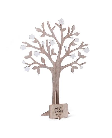Árbol de los deseos madera para bodas y eventos personalizado