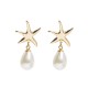 Pendientes estrella de mar y perla Tantrend con referencia TAN-06285138 y un precio de 9,70 € de la sección bisutería mujer
