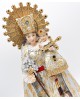 Figura Virgen de los Desamparados decorativa plata y oro con referencia JAV-0009097 y un precio de 97,85 € de la sección Figu...